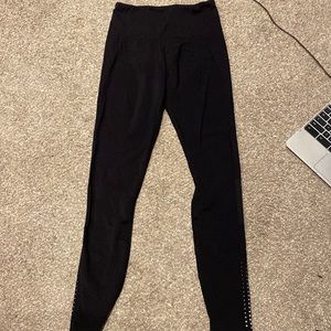 Black Varley high-rise leggings
